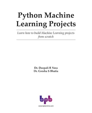 Python Machine Learning Projects