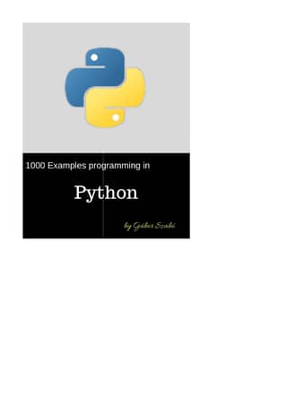 1000 Python Programs Pdf 1