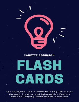 Flash Cards Are Awesome Learn 9000 New English Words through Creative and Informative Posters and Challenging Word Puzzle…